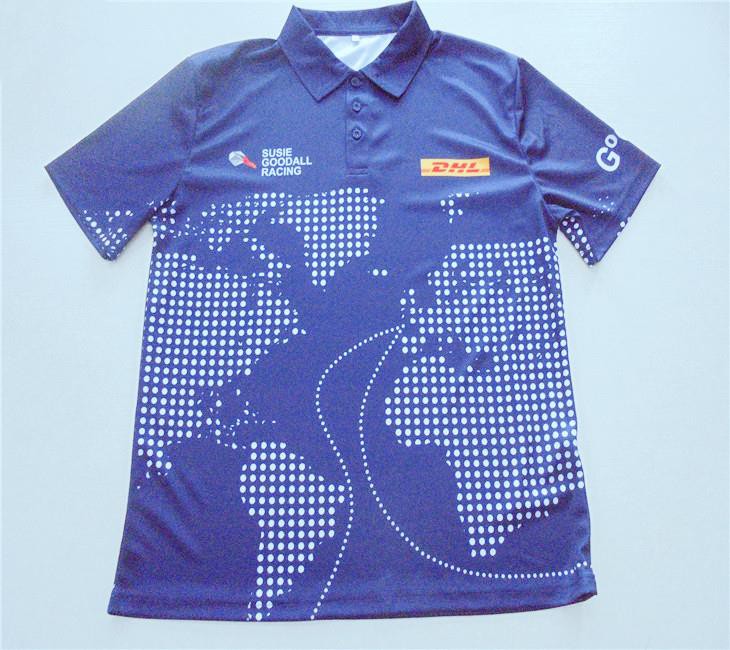 T-shirts DHL Polo Għall-Istampar Sublimazzjoni